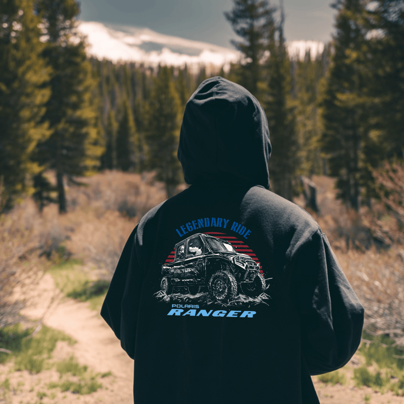 Polaris Ranger Zip-Up Hoodie - Goats Trail