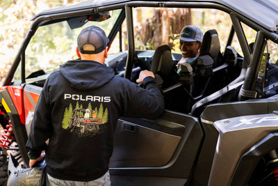 Polaris Ranger Zip - Up Hoodie - Dog Lover - Goats Trail Off - Road Apparel Company