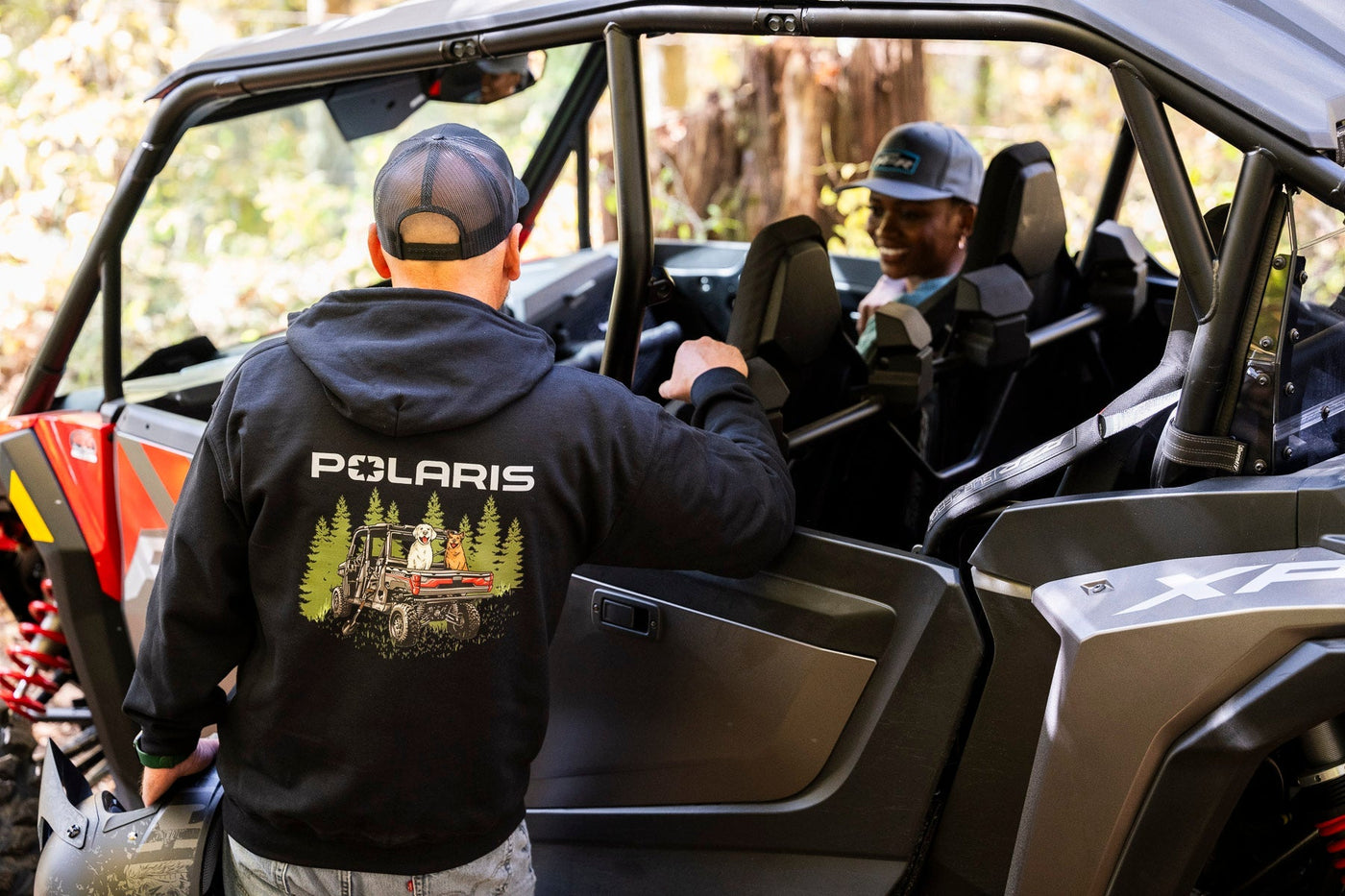 Polaris Ranger Zip-Up Hoodie-Dog Lover Zip-Up Hoodies