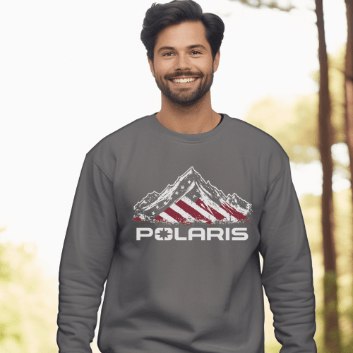 Polaris Red, White and Blue Patriotic Sweatshirt - Goats Trail