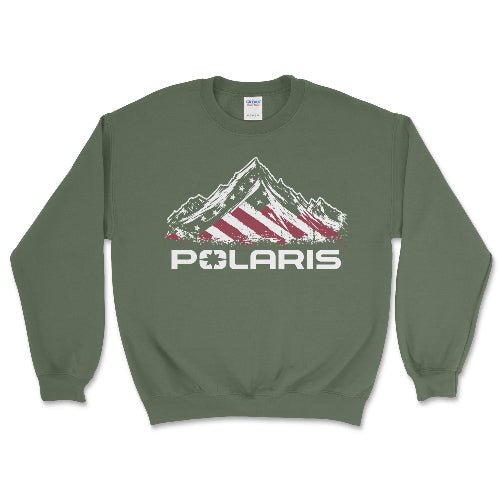 Polaris Red, White and Blue Patriotic Sweatshirt - Goats Trail