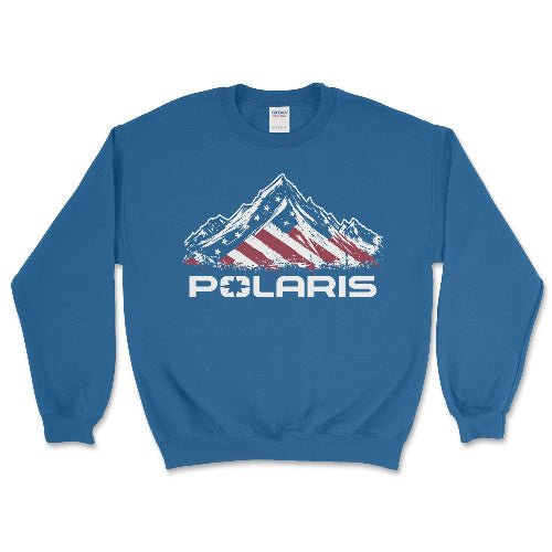 Polaris Red, White and Blue Patriotic Sweatshirt - Goats Trail