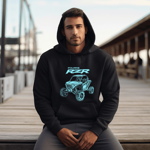 Polaris RZR Adventure Driven SXS Hoodie Hooded Sweatshirt