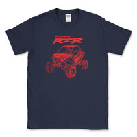 Polaris RZR Big & Tall Tee for Comfort and Durability - Goats Trail