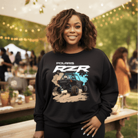 Polaris RZR Black Long Sleeve Tee - Goats Trail