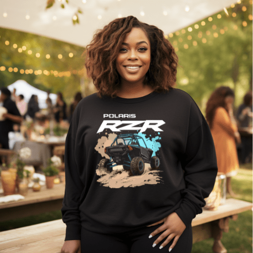 Polaris RZR Black Long Sleeve Tee - Goats Trail
