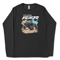 Polaris RZR Black Long Sleeve Tee - Goats Trail