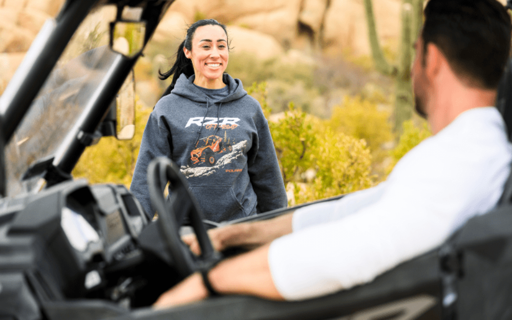 Polaris RZR Gear for Every Outdoor Explorer Hooded Sweatshirt