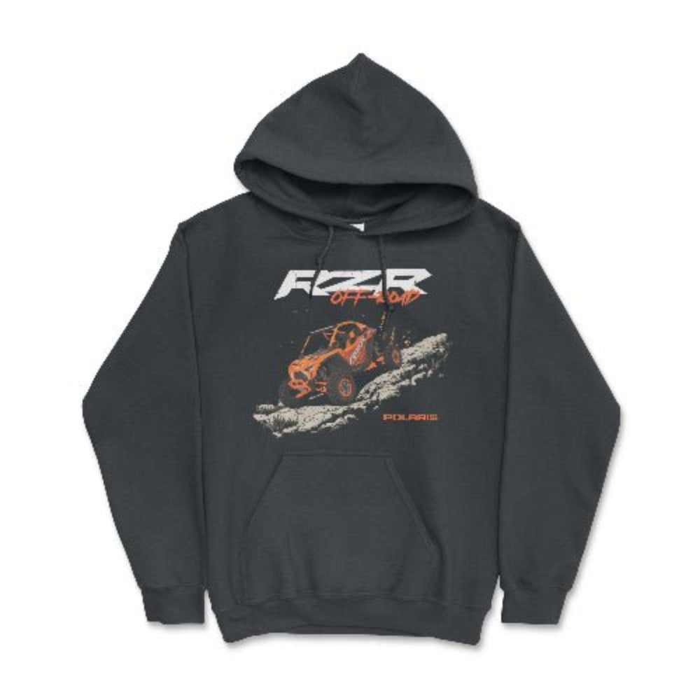 Polaris RZR Gear for Every Outdoor Explorer Dark Heather / Small Hooded Sweatshirt