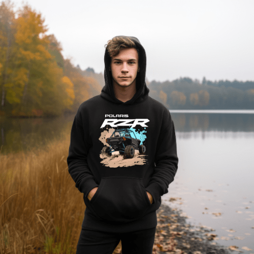 Polaris RZR Hoodie - Adventure Driven - Goats Trail Off - Road Apparel Company