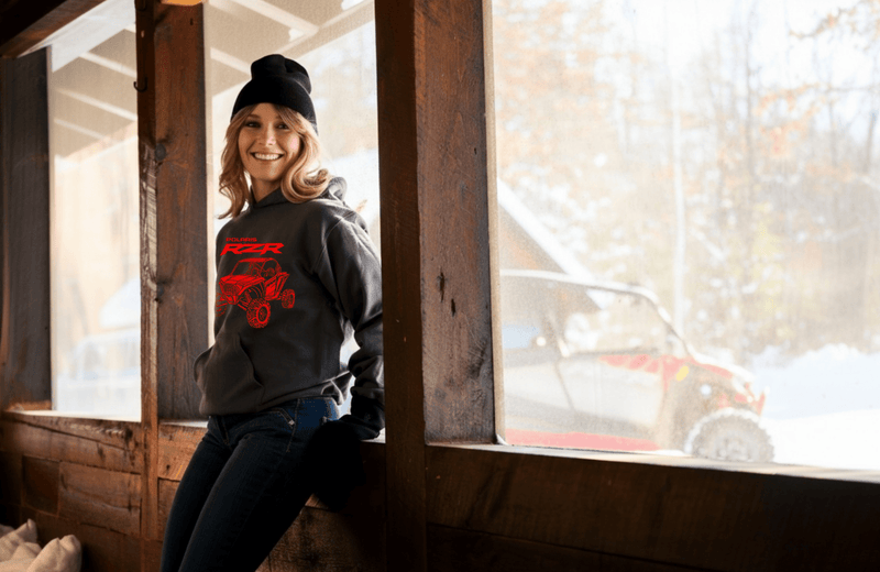 Polaris RZR Hoodie - Off Road Adventure Apparel - Goats Trail