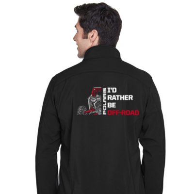 Polaris RZR - I'd Rather Be Off Road Men's Jacket Men's Soft Shell Jacket