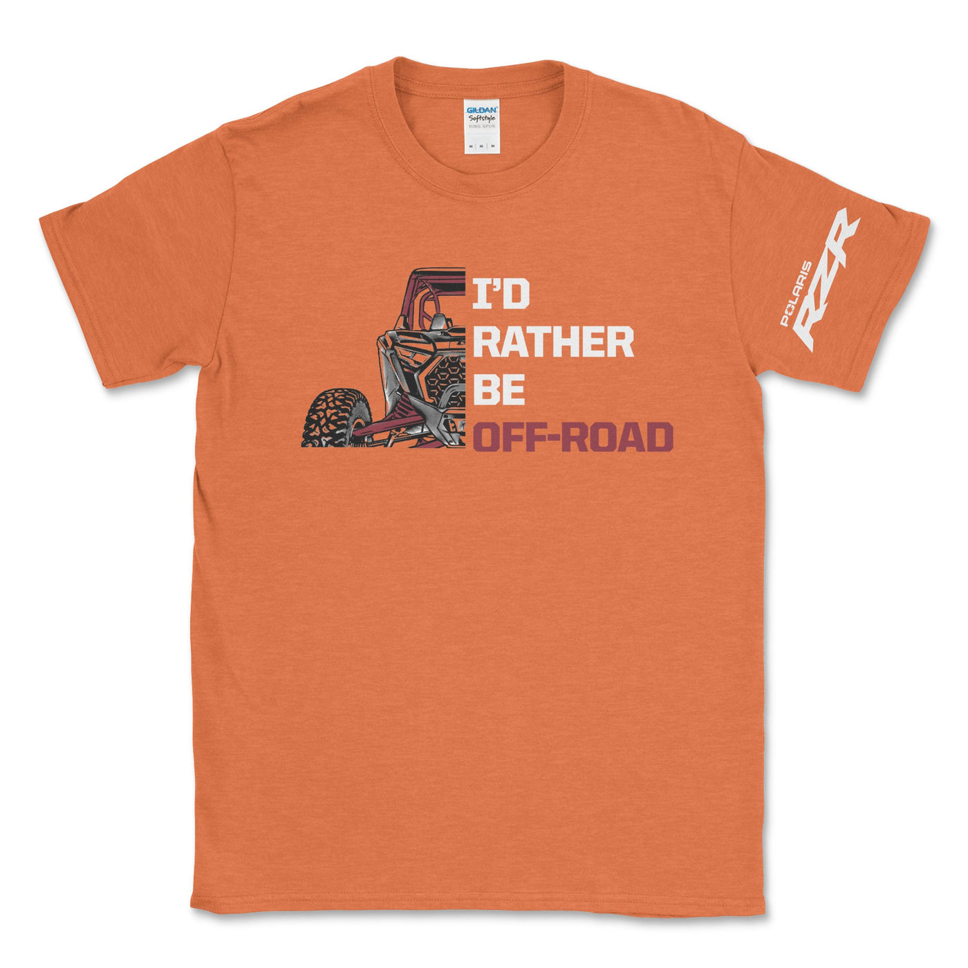 Polaris RZR - I'd Rather Be Off Road Tee - Goats Trail Off - Road Apparel Company