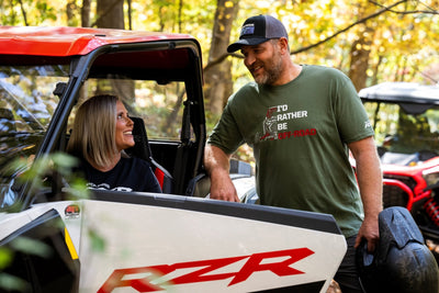 Polaris RZR - I'd Rather Be Off Road Tee - Goats Trail Off - Road Apparel Company