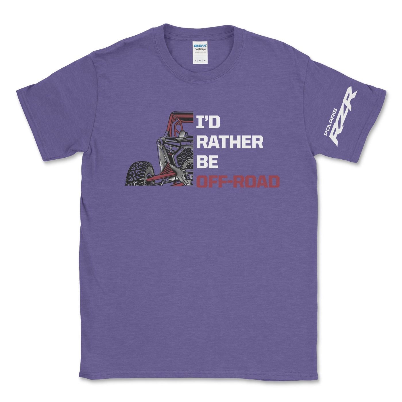 Polaris RZR - I'd Rather Be Off Road Tee - Goats Trail Off - Road Apparel Company