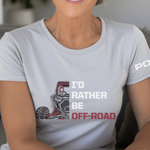 Polaris RZR - I'd Rather Be Off Road Tee - Goats Trail Off - Road Apparel Company