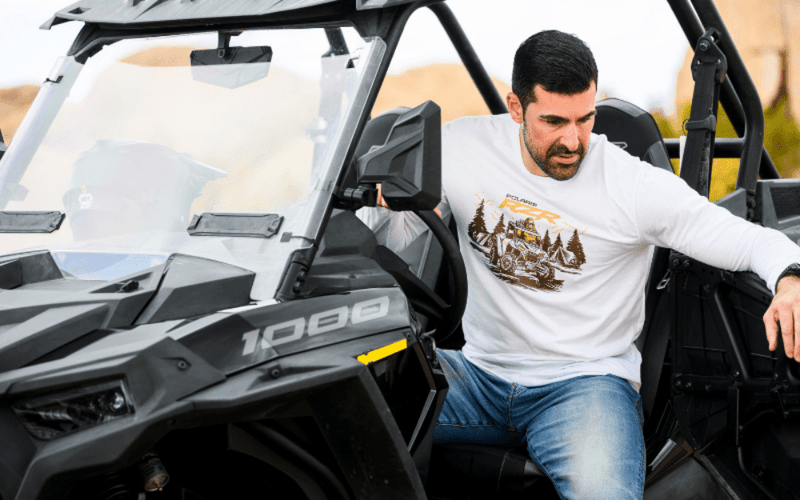 Polaris RZR Long Sleeve Adventure Shirt–Bigfoot Style - Goats Trail