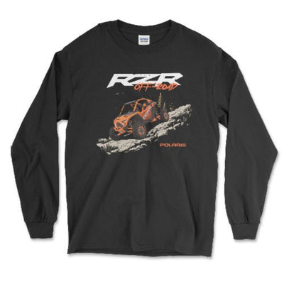 Polaris RZR Long Sleeve Apparel for Off-Road Enthusiasts Black / Small Long-Sleeve T-shirt