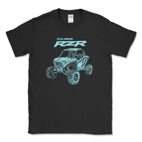 Polaris RZR Offroad Adventure Tee Black / Small Unisex T-shirt