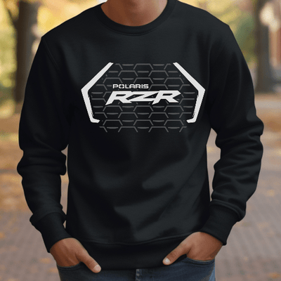 Polaris RZR Offroad Crewneck Sweatshirt - Adventure Ready! - Goats Trail Off - Road Apparel Company