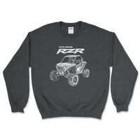 Polaris RZR Offroad Gear Up Crewneck Sweatshirt - Goats Trail