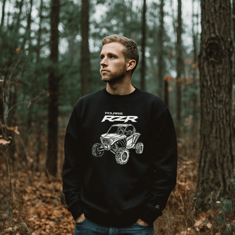 Polaris RZR Offroad Gear Up Crewneck Sweatshirt - Goats Trail