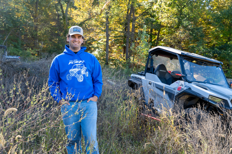 Polaris RZR Offroad Hooded Sweatshirt: Embrace the Trail - Goats Trail