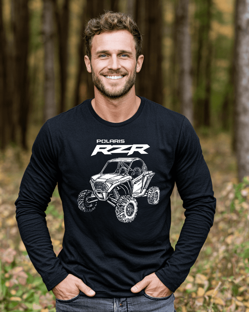 Polaris RZR Offroad Longsleeve T-Shirt: Style and Comfort - Goats Trail
