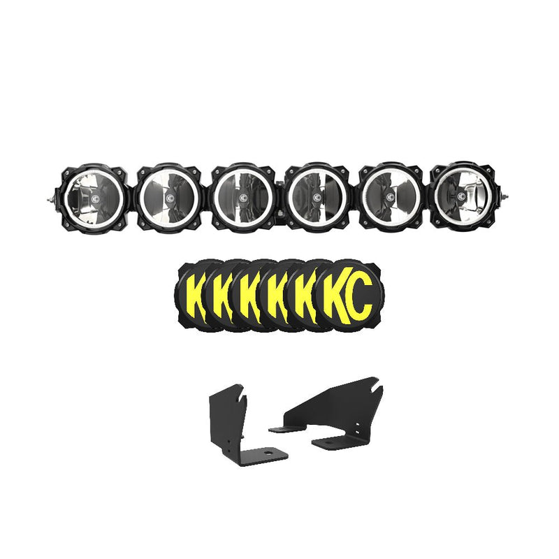Polaris RZR Pro R Light Bar Kit - 39" Pro6 Gravity LED Light Bar - 6 - Light - Goats Trail