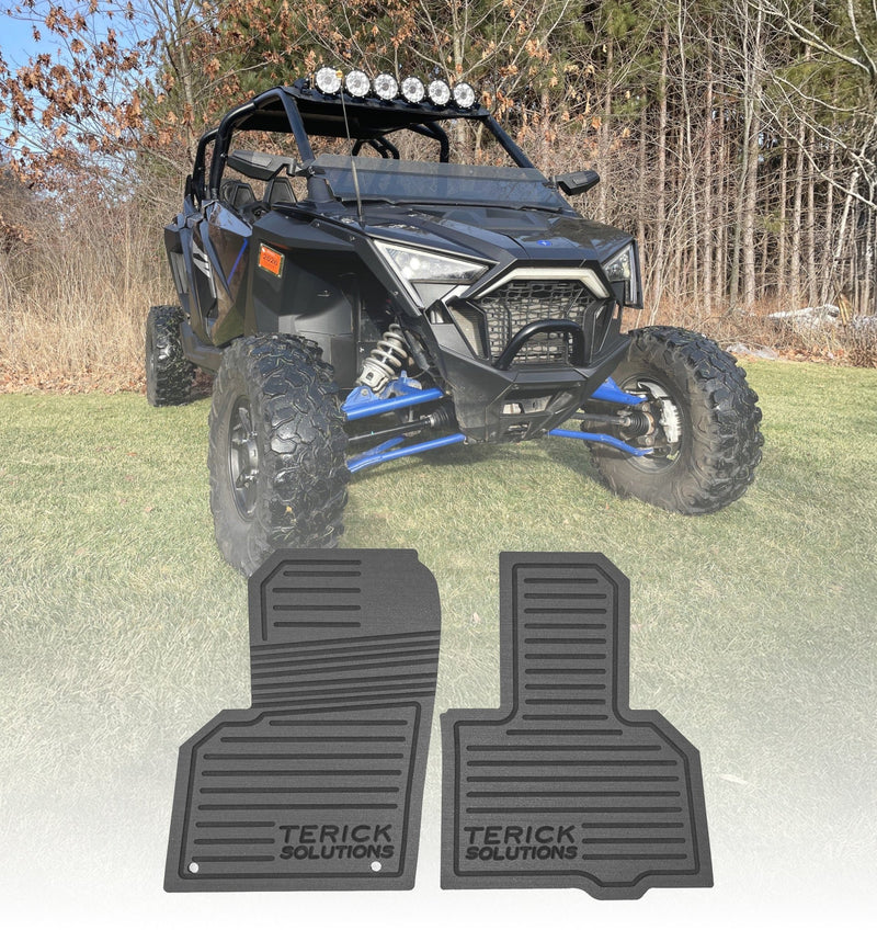 Polaris RZR Pro Rubber Floor Mats - Goats Trail