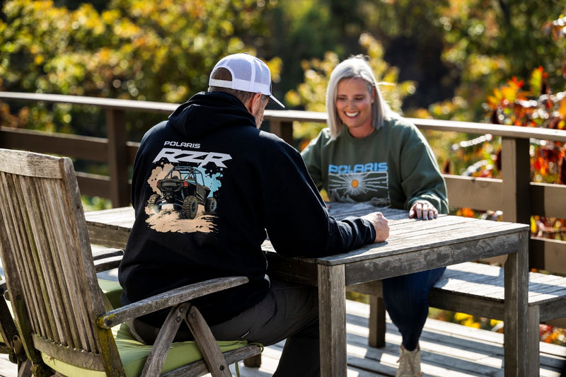 Polaris RZR Sand Dune Zip - Up Hoodie - Goats Trail