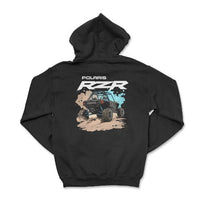 Polaris RZR Sand Dune Zip - Up Hoodie - Goats Trail