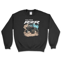 Polaris RZR Sweatshirt - Off Road Adventure Apparel - Goats Trail
