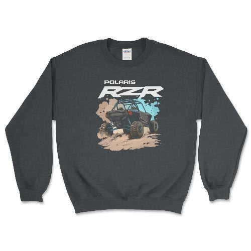 Polaris RZR Sweatshirt - Off Road Adventure Apparel - Goats Trail