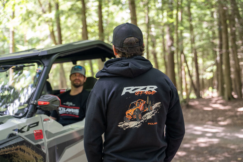 Polaris RZR Zip-Up Hoodie-Exclusive Polaris Apparel - Goats Trail