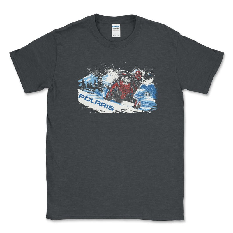 Polaris Sled Snowmobile T-shirt - Goats Trail