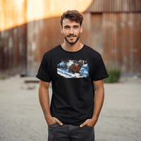 Polaris Sled Snowmobile T-shirt - Goats Trail