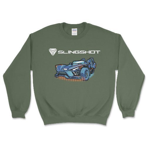 Polaris Slingshot Apparel - Crewneck Sweatshirt - Goats Trail