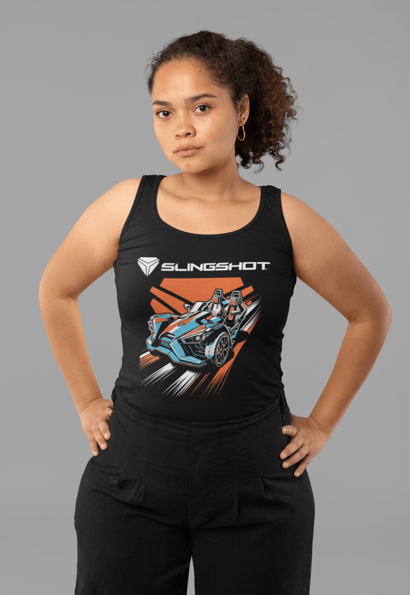 Polaris Slingshot Women's Tank Top - Goats Trail Off - Road Apparel Company