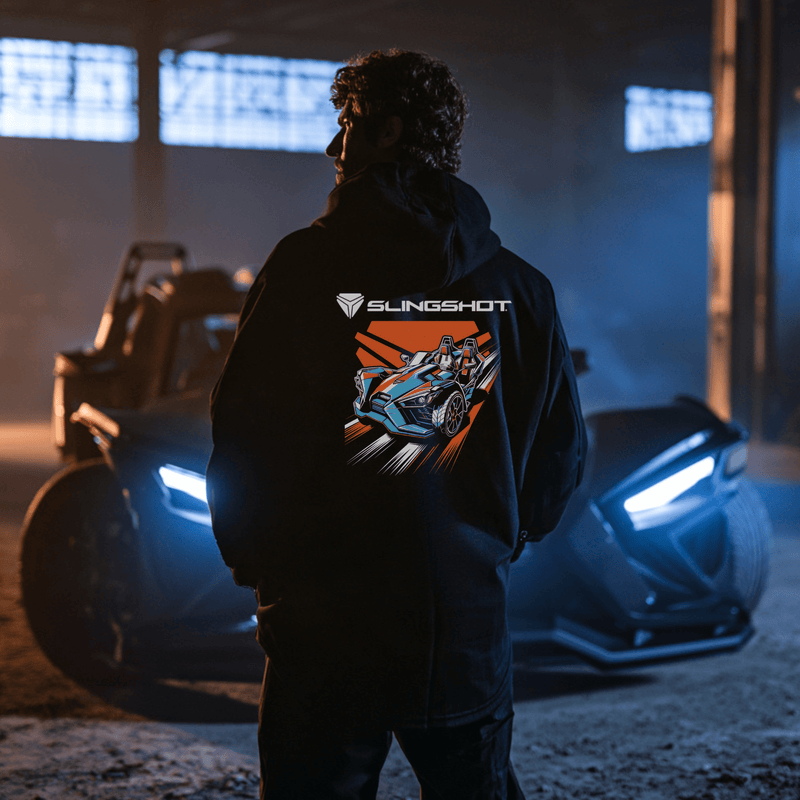 Polaris Slingshot Zip-Up Hoodie - Goats Trail