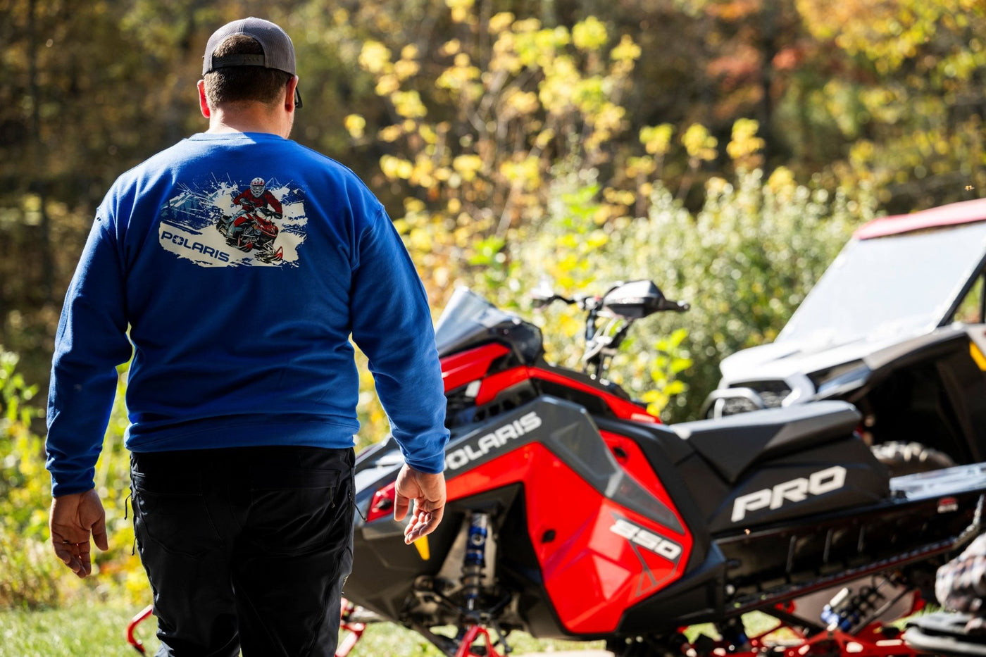 Polaris Snow Trail Rider Sweatshirt - Goats Trail Off - Road Apparel Company