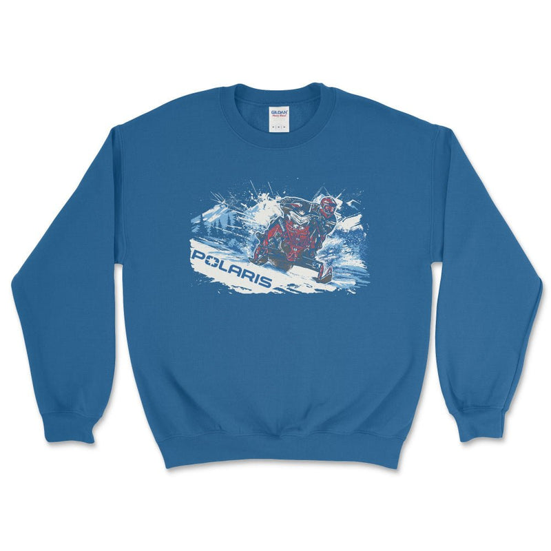 Polaris Snow Trail Rider Sweatshirt - Snowmobile Apparel - Goats Trail