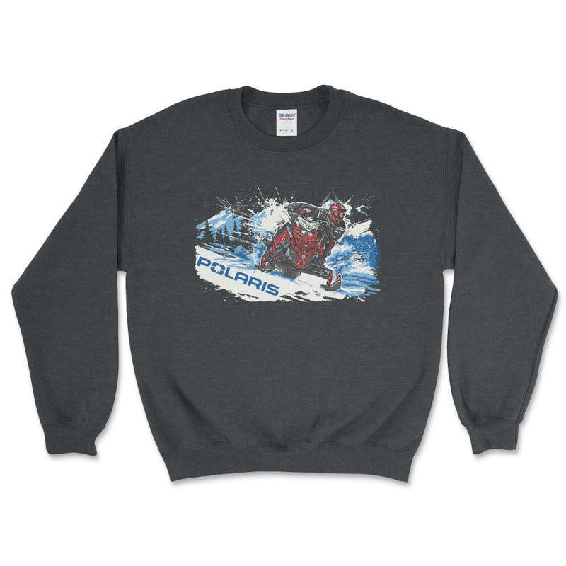 Polaris Snow Trail Rider Sweatshirt - Snowmobile Apparel - Goats Trail