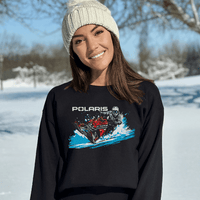Polaris Snowmobile Adventure Crewneck - Goats Trail