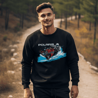 Polaris Snowmobile Adventure Crewneck - Goats Trail