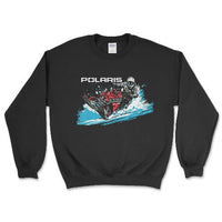 Polaris Snowmobile Adventure Crewneck - Goats Trail