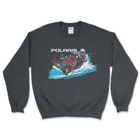 Polaris Snowmobile Adventure Crewneck - Goats Trail