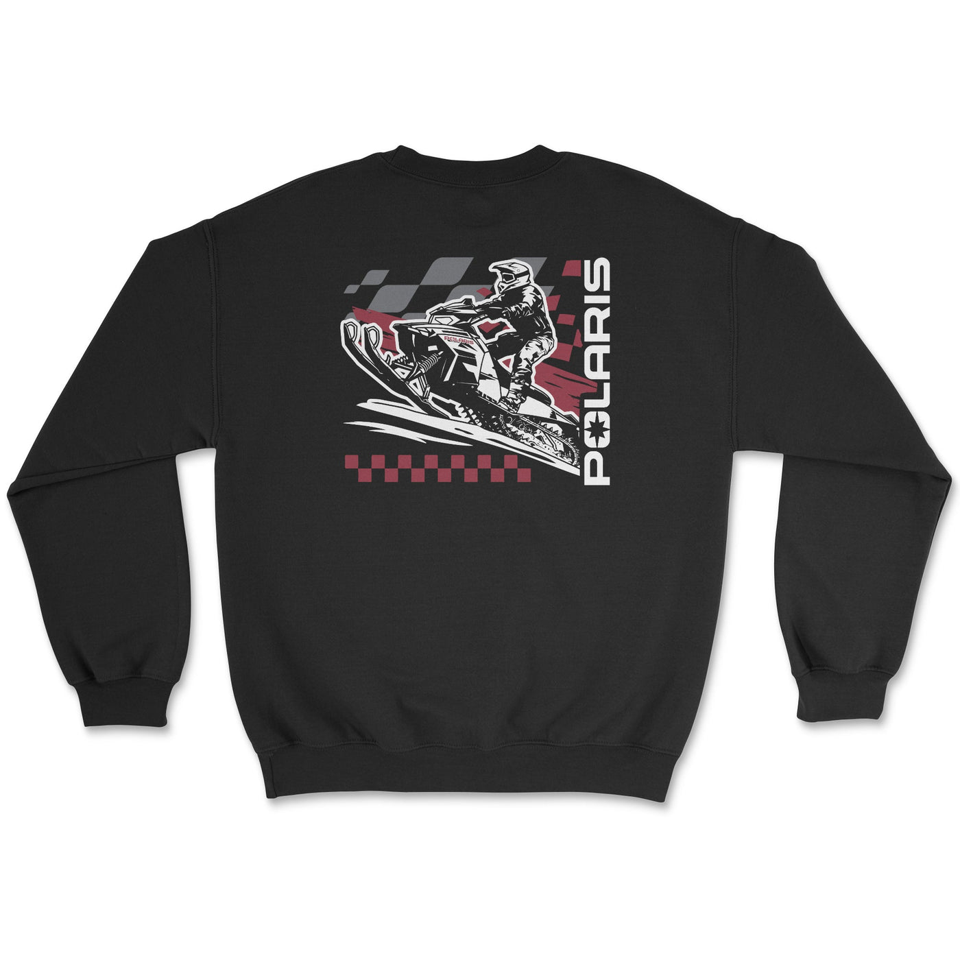 Polaris Snowmobile Adventure Sweatshirt - Goats Trail Off - Road Apparel Company