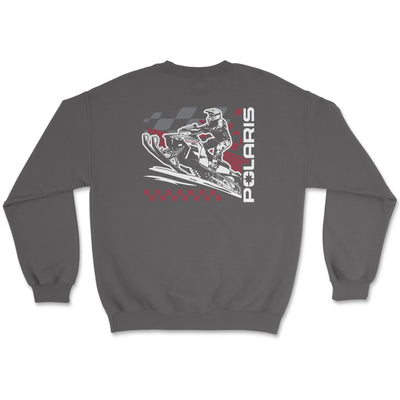 Polaris Snowmobile Adventure Sweatshirt - Goats Trail Off - Road Apparel Company