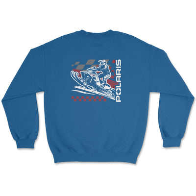 Polaris Snowmobile Adventure Sweatshirt - Goats Trail Off - Road Apparel Company